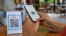 Bestellen én betalen via een QR-code